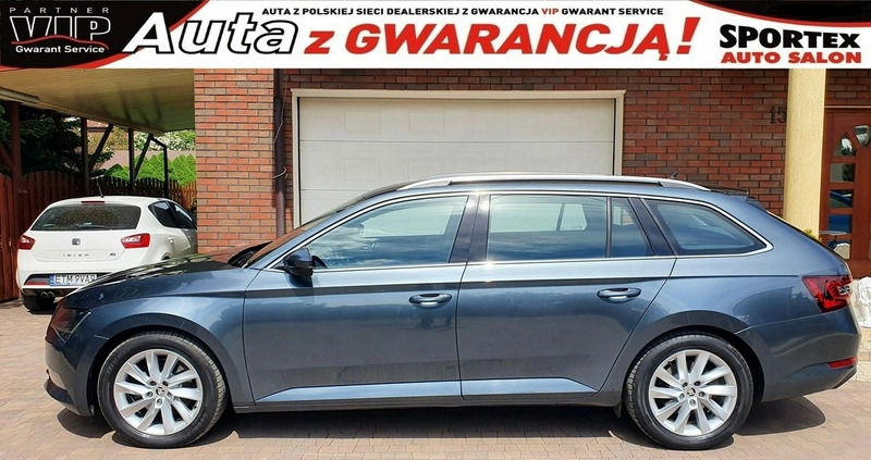 Skoda Superb cena 81300 przebieg: 135590, rok produkcji 2017 z Rzeszów małe 781